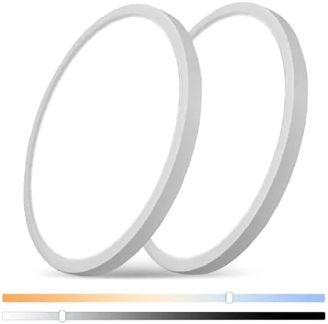 Smart RGB LED Ceiling Light with Remote — Smart Light Bulb, TITISLUMP