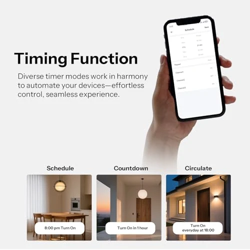 Smart Wall Touch Switch, 3 Channels 120-Type Panel, 2.4GHz Wi-Fi, Neutral Required, Matter Compatible — Smart Switch, Sonoff