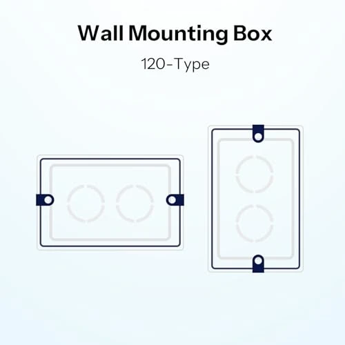 Smart Wall Touch Switch, 3 Channels 120-Type Panel, 2.4GHz Wi-Fi, Neutral Required, Matter Compatible — Smart Switch, Sonoff
