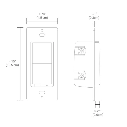 Smart Wi-Fi Dimmer Switch — Smart Switch, HALO