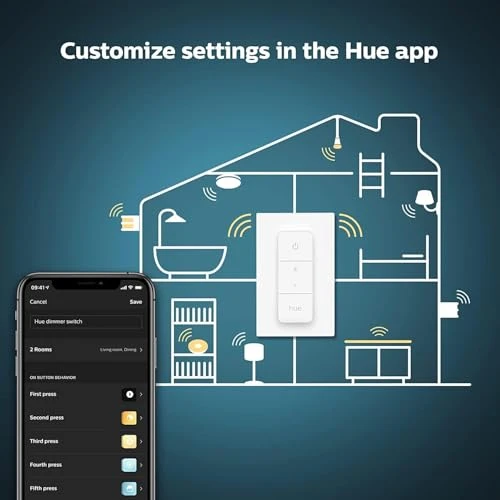 Smart Wireless Dimmer Switch V2 — Smart Switch, Philips