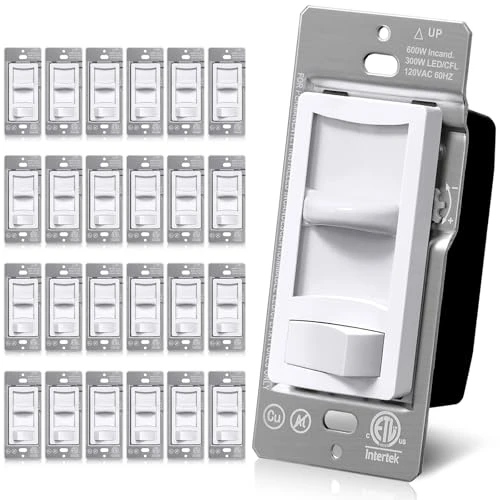 Super Slim Dimmer Switch 6-Pack — Smart Switch, BESTTEN