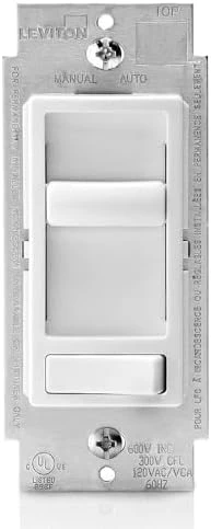 SureSlide Dimmer Switch for Dimmable LED, Halogen and Incandescent Bulbs — Smart Switch, Leviton