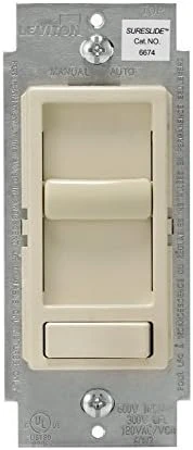 SureSlide Dimmer Switch for Dimmable LED, Halogen and Incandescent Bulbs — Smart Switch, Leviton