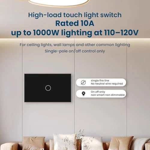Touch Light Switch — Smart Switch, LOUYSGEN