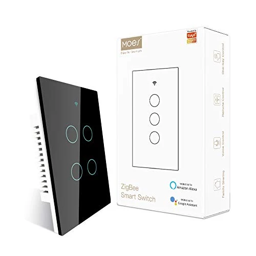 ZigBee Smart Touch Wall Light Switch — Smart Switch, MOES