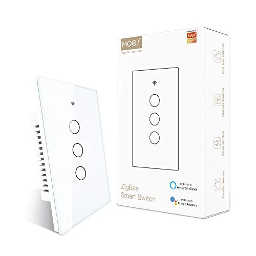 ZigBee Smart Touch Wall Light Switch — Smart Switch, MOES