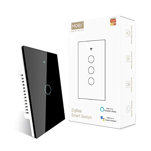 ZigBee Smart Touch Wall Light Switch — Smart Switch, MOES