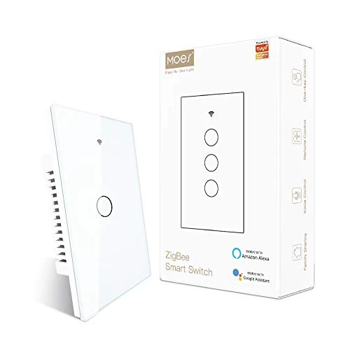 ZigBee Smart Touch Wall Light Switch — Smart Switch, MOES