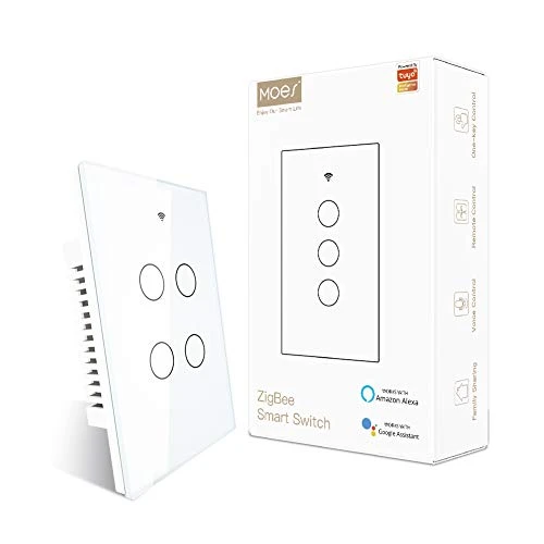 ZigBee Smart Touch Wall Light Switch — Smart Switch, MOES