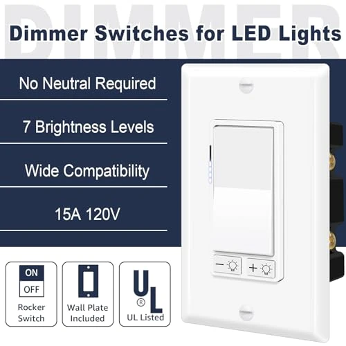 2 Pack Dimmer Light Switch — Smart Switch, GREENCYCLE