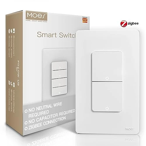 2nd Generation Zigbee Smart Switch — Smart Switch, MOES