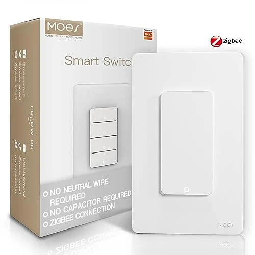 2nd Generation Zigbee Smart Switch — Smart Switch, MOES