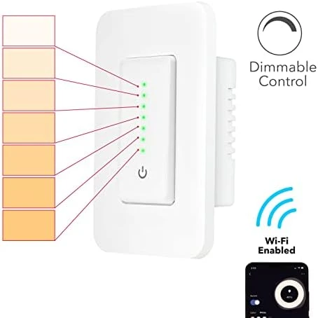 3-Way Smart Dimmer Switch for LED Lights — Smart Switch, RCA