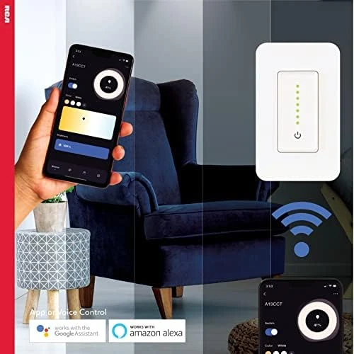 3-Way Smart Dimmer Switch for LED Lights — Smart Switch, RCA