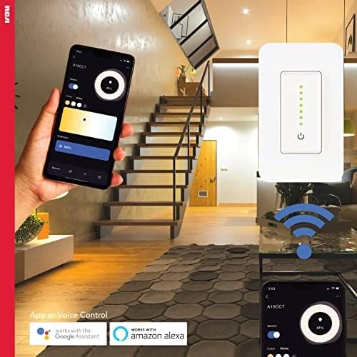 3-Way Smart Dimmer Switch for LED Lights — Smart Switch, RCA