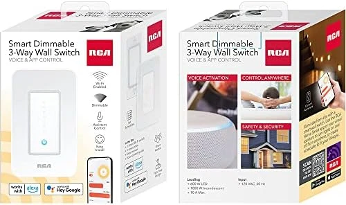 3-Way Smart Dimmer Switch for LED Lights — Smart Switch, RCA