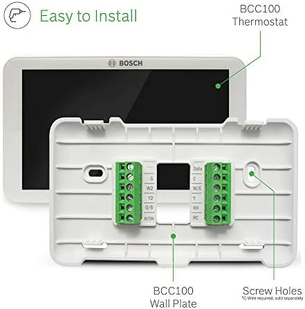 5-Inch Full-Color Touch Screen Smart Thermostat — Smart Thermostat, BOSCH