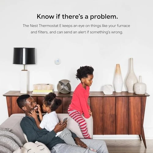 Learning Thermostat E 3rd Generation Bundle — Smart Thermostat, Google