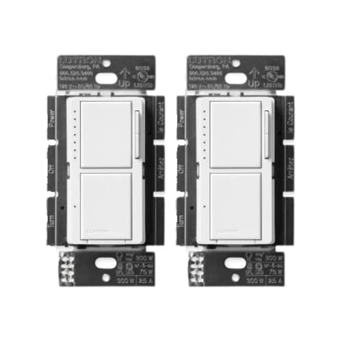 LED+ Dual Dimmer and Switch — Smart Switch, Lutron