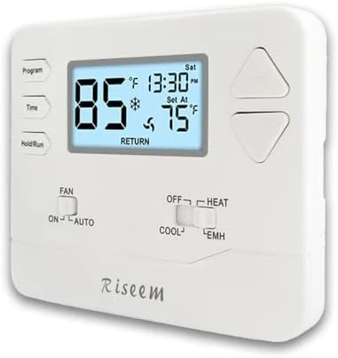 Programmable Thermostat for Heat Pump — Smart Thermostat, Riseem
