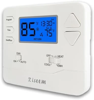 Programmable Thermostat for Heat Pump — Smart Thermostat, Riseem