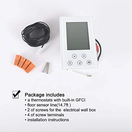 Programmable Thermostat for Radiant Underfloor Heating — Smart Thermostat, BOWSEN