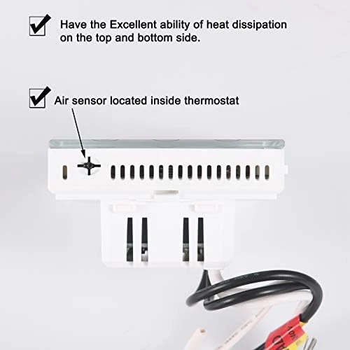 Programmable Thermostat for Radiant Underfloor Heating — Smart Thermostat, BOWSEN