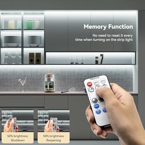 RF WiFi Smart Remote Dimmer for Single Color LED Strip Lights — LED Strip Lights, PAUTIX