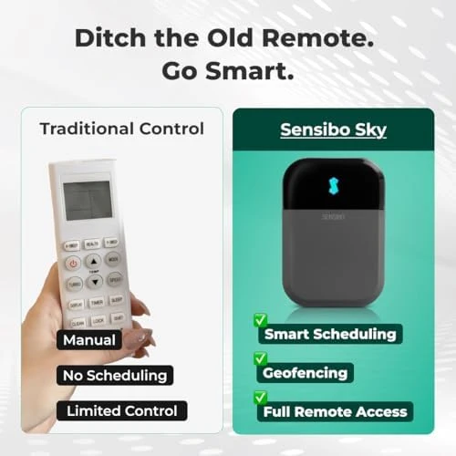 Sky Smart Wireless Air Conditioner Controller — Smart Thermostat, Sensibo