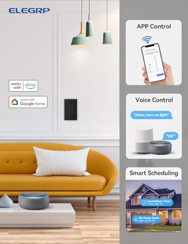 Smart Dimmer Light Switch — Smart Switch, ELEGRP