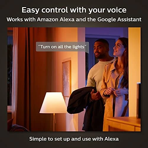 Smart Dimmer Switch with White and Color Ambiance Bulbs — Smart Light Bulb, Philips