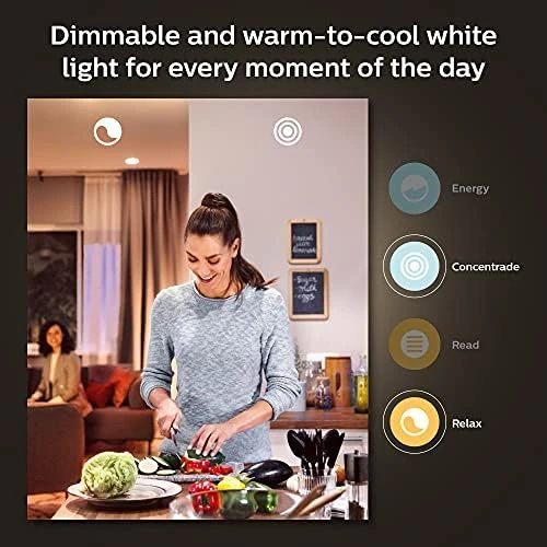 Smart Dimmer Switch with White and Color Ambiance Bulbs — Smart Light Bulb, Philips