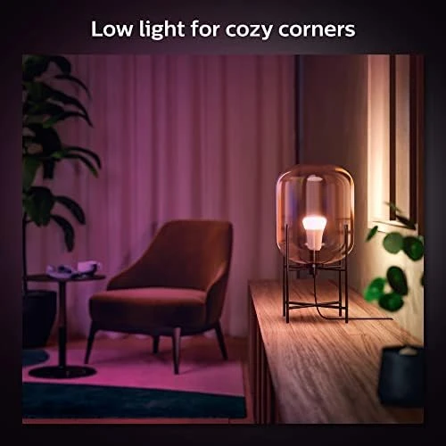Smart Dimmer Switch with White and Color Ambiance Bulbs — Smart Light Bulb, Philips