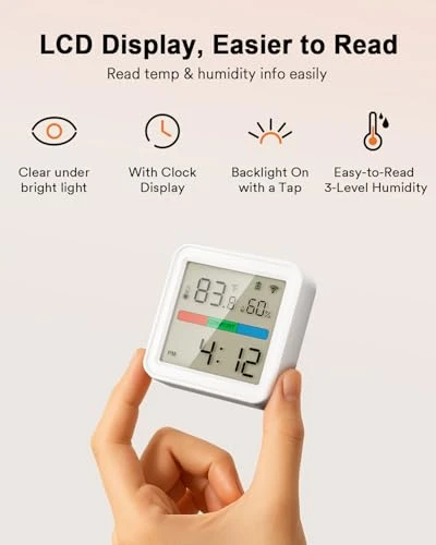 Smart Thermometer Hygrometer — Smart Thermometer, Lumary