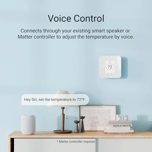 Smart Thermostat for Home, Programmable WiFi with Matter Protocol — Smart Thermostat, LUX