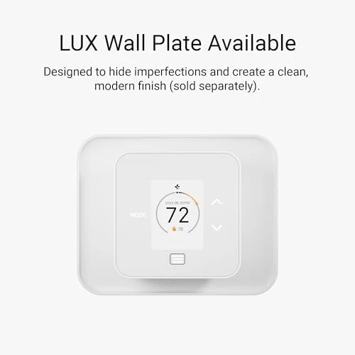 Smart Thermostat for Home, Programmable WiFi with Matter Protocol — Smart Thermostat, LUX