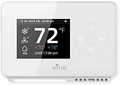 Smart Wi-Fi 7 Day Programmable Thermostat — Smart Thermostat, vine