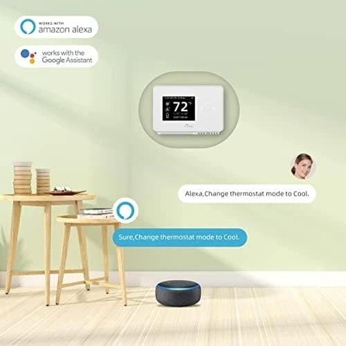 Smart Wi-Fi 7 Day Programmable Thermostat — Smart Thermostat, vine