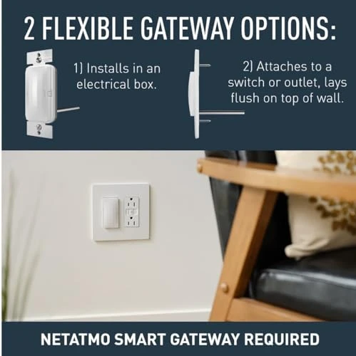 Smart Wi-Fi Enabled Tru-Universal Rocker Dimmer Switch — Smart Switch, Legrand