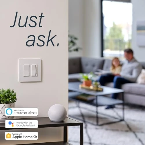 Smart Wi-Fi Enabled Tru-Universal Rocker Dimmer Switch — Smart Switch, Legrand