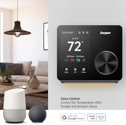 Smart Wi-Fi Programmable Thermostat — Smart Thermostat, Energizer