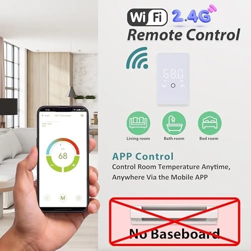 WiFi Smart Thermostat for Electric Floor Warming System — Smart Thermostat, MAXKOSKO