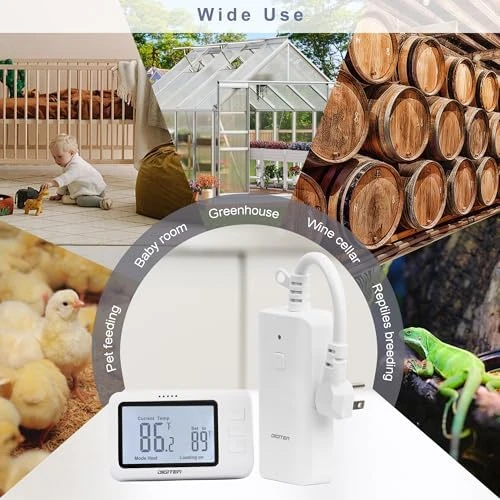 Wireless Thermostat Outlet — Smart Thermostat, DIGITEN