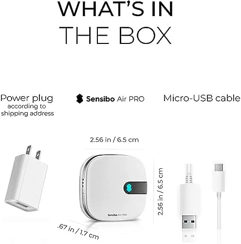 Air Conditioner Smart Controller & Air Quality Sensor — Smart Thermostat, Sensibo