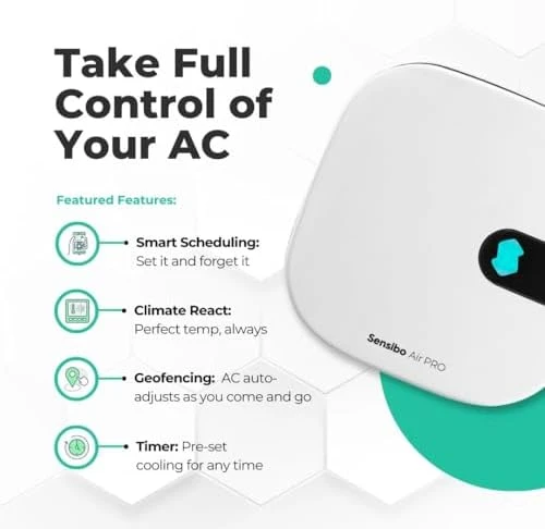 Air Conditioner Smart Controller & Air Quality Sensor — Smart Thermostat, Sensibo