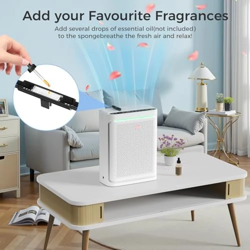Air Purifier with Air Quality Display — Air Purifier, VOOPNU