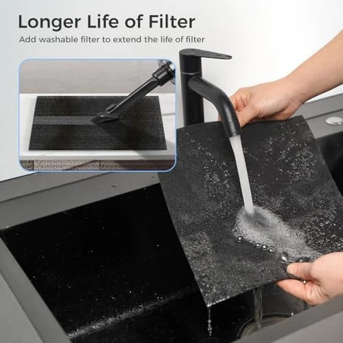 Air Purifier with Air Quality Display — Air Purifier, VOOPNU