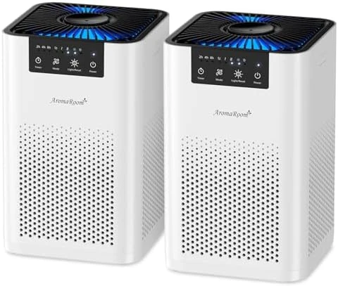 Air Purifiers for Bedroom with 3-in-1 HEPA Filter — Air Purifier, Aroma Room