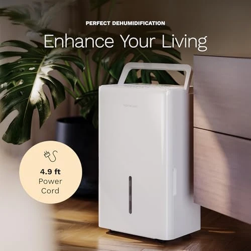Dehumidifier 3,500 Sq Ft Wi-Fi — Dehumidifier, hOmeLabs